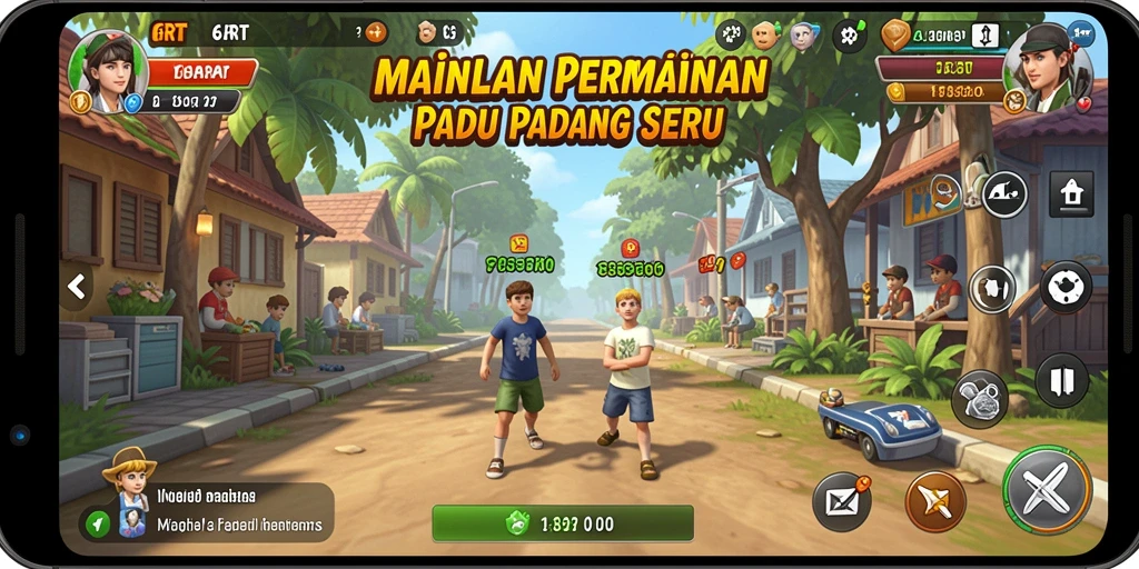 Screenshot gameplay 6RT yang menampilkan aksi mencocokkan item.
