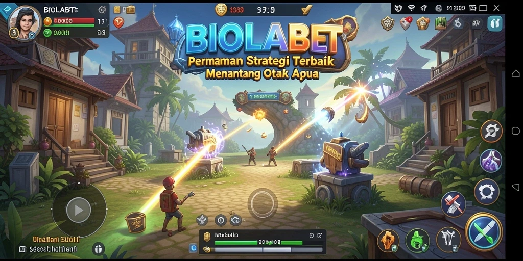 Tampilan gameplay menarik dari BIOLABET dengan strategi yang mendebarkan.