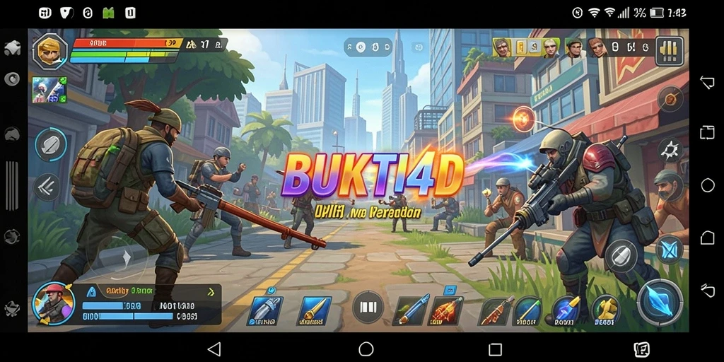 Tampilan antarmuka BUKTI4D yang intuitif dan mudah dipahami.