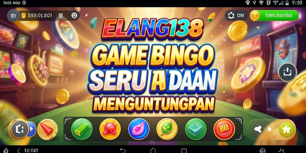 Tampilan menarik gameplay Bingo ELANG138 dengan fitur interaktif.