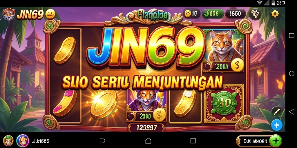 Tampilan gameplay slot JIN69 yang menarik dan interaktif.