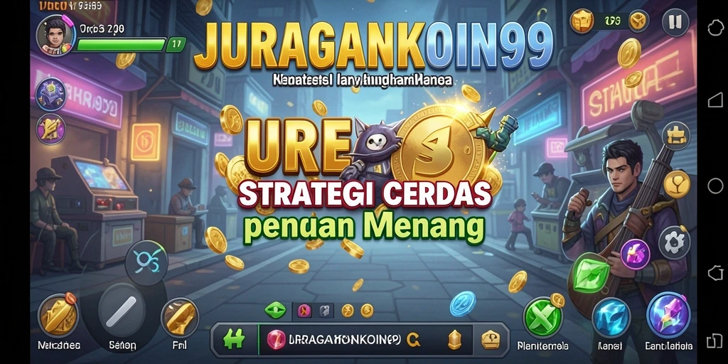 Gambar gameplay menampilkan strategi mendalam di JURAGANKOIN99.