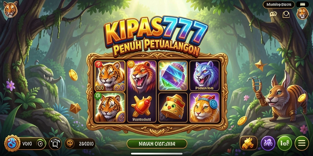 Tampilan gameplay KIPAS777 dengan slot yang mengasyikkan.