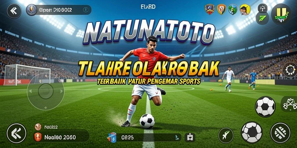 Tampilan gameplay <strong>NATUNATOTO</strong> yang menegangkan dan seru dalam pertandingan olahraga.
