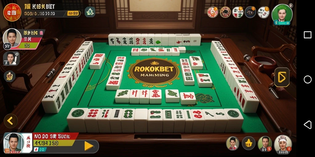 Screenshot gameplay ROKOKBET yang menarik dan penuh warna.
