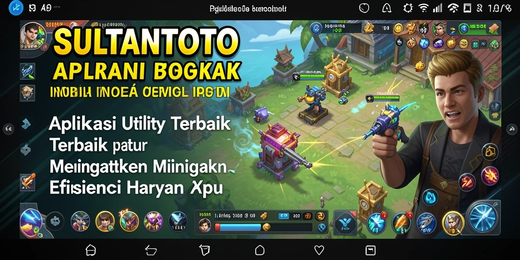 Tampilan antarmuka SULTANTOTO yang intuitif dan mudah digunakan.