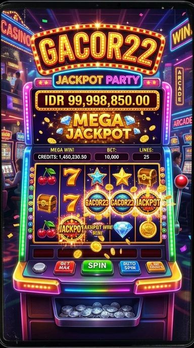 Halaman utama aplikasi Gacor22 dengan berbagai pilihan aplikasi.